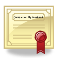 Completion By Husband